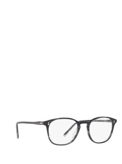 Shop Oliver Peoples Eyeglasses In Charcoal Tortoise