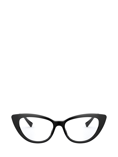 Shop Versace Eyewear Eyeglasses In Black