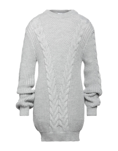 Shop Family First Milano Man Sweater Grey Size Xxl Wool, Polyamide, Acrylic