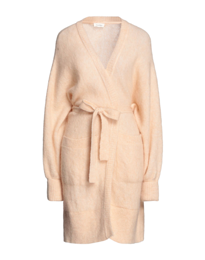 Shop American Vintage Woman Cardigan Blush Size Onesize Mohair Wool, Wool, Polyamide, Elastane In Pink