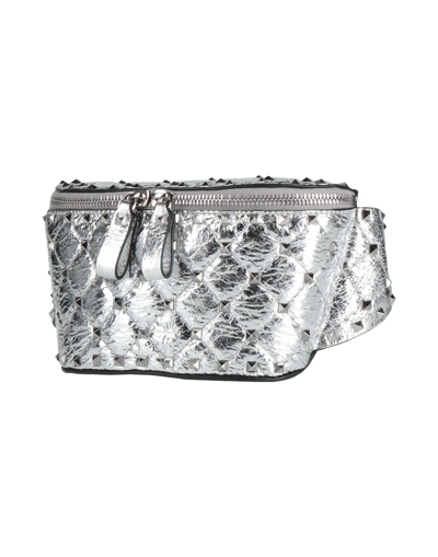Shop Valentino Bum Bags In Silver