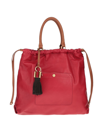Shop Maliparmi Handbags In Brick Red