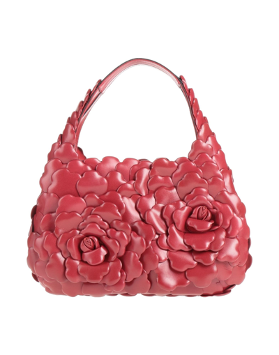 Shop Valentino Garavani Woman Handbag Red Size - Soft Leather