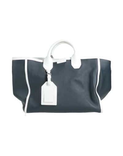 Shop Dolce & Gabbana Woman Handbag Midnight Blue Size - Calfskin In Dark Blue