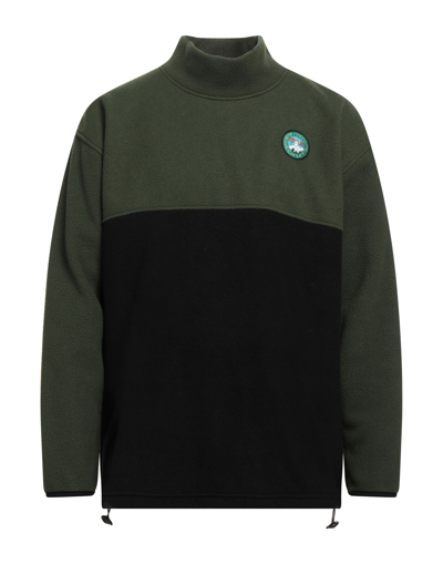 Shop Société Anonyme Man Sweatshirt Military Green Size S Polyester