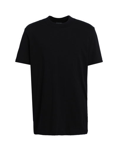 Shop Selected Homme Man T-shirt Black Size L Organic Cotton