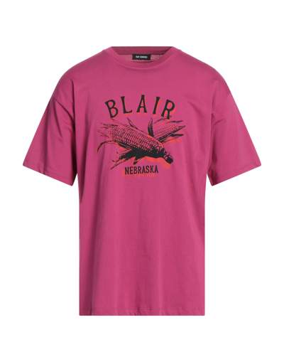 Shop Raf Simons Man T-shirt Mauve Size S Cotton In Purple