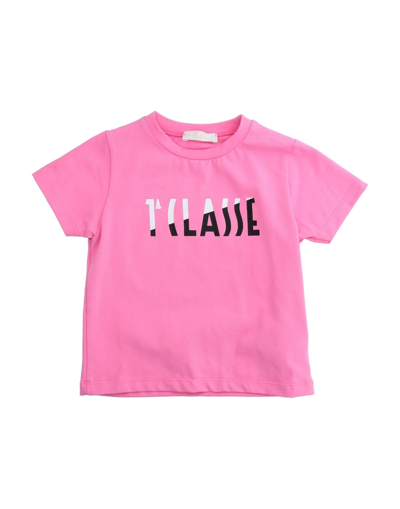 Shop Alviero Martini 1a Classe Toddler Girl T-shirt Pink Size 4 Cotton, Elastane
