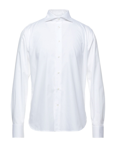 Shop Fradi Man Shirt White Size 17 Cotton