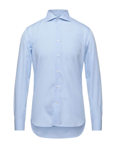 Shop Fradi Man Shirt Sky Blue Size 17 ½ Cotton