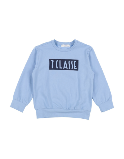 Shop Alviero Martini 1a Classe Toddler Sweatshirt Sky Blue Size 4 Cotton, Elastane