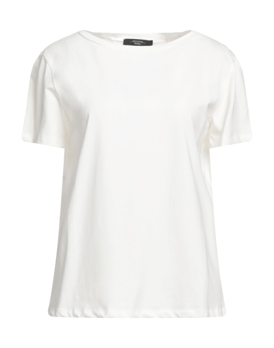 Shop Weekend Max Mara T-shirts In White