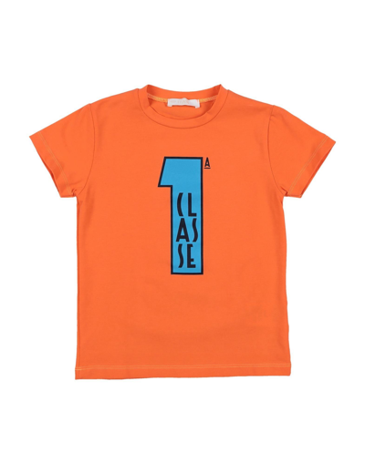 Shop Alviero Martini 1a Classe Toddler T-shirt Orange Size 6 Cotton, Elastane