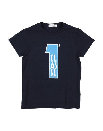 Shop Alviero Martini 1a Classe Toddler T-shirt Midnight Blue Size 6 Cotton, Elastane