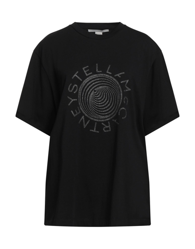 Shop Stella Mccartney Woman T-shirt Black Size 4-6 Cotton