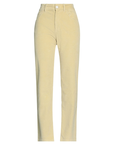 Shop Masscob Pants In Yellow
