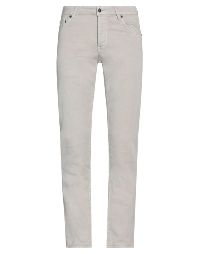 Shop Solid ! Man Pants Light Grey Size 31w-32l Cotton, Polyester, Elastane