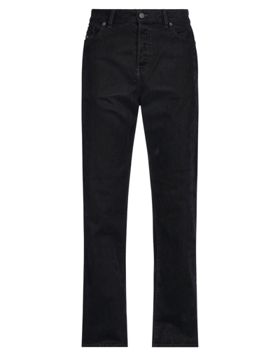 Shop Diesel Man Denim Pants Black Size 33w-30l Cotton, Rayon, Elastane