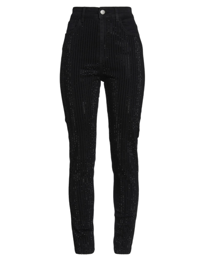 Shop Twinset Woman Jeans Black Size 31 Cotton, Polyester, Viscose, Elastane