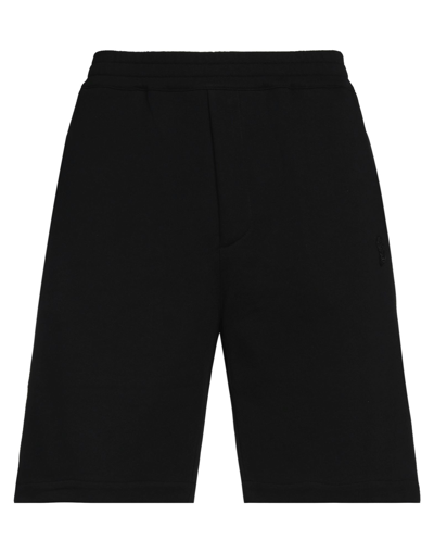 Shop Alexander Mcqueen Shorts & Bermuda Shorts In Black