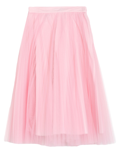Shop Philosophy Di Lorenzo Serafini Woman Midi Skirt Pink Size 6 Polyester