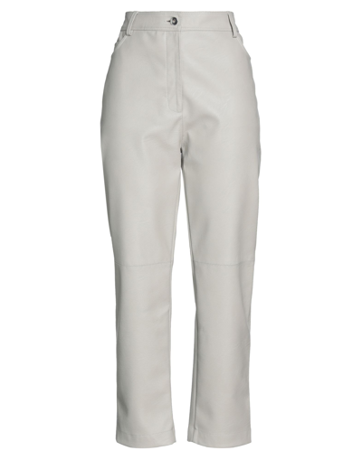Shop Stella Mccartney Woman Pants Light Grey Size 2-4 Polyester, Viscose