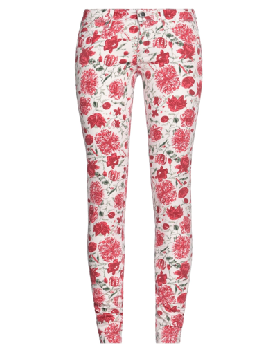 Shop Gaudì Woman Pants Light Pink Size 28 Cotton, Elastane