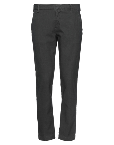 Shop Entre Amis Man Pants Steel Grey Size 35 Cotton, Elastane