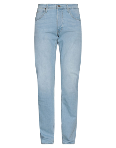 Shop Lee Man Denim Pants Blue Size 30w-32l Cotton, Elastane