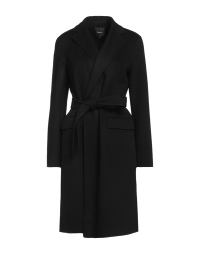 Shop Theory Coats In Black