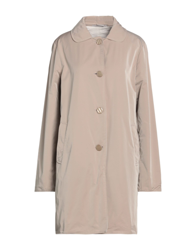 Shop Jan Mayen Woman Overcoat & Trench Coat Grey Size 8 Polyester
