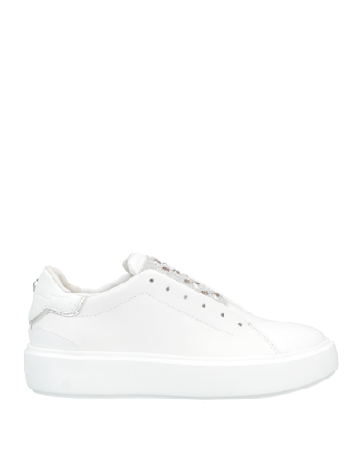 Shop Apepazza Woman Sneakers White Size 9 Soft Leather