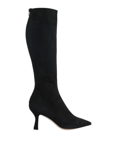 Shop Leqarant Knee Boots In Black