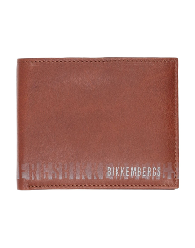 Shop Bikkembergs Wallets In Brown