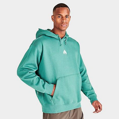 Shop Nike Acg Therma-fit Fleece Pullover Hoodie In Bicoastal/dusty Sage/honeydew/dusty Sage