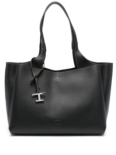 Shop Tod's Tote Bag Bags In Black