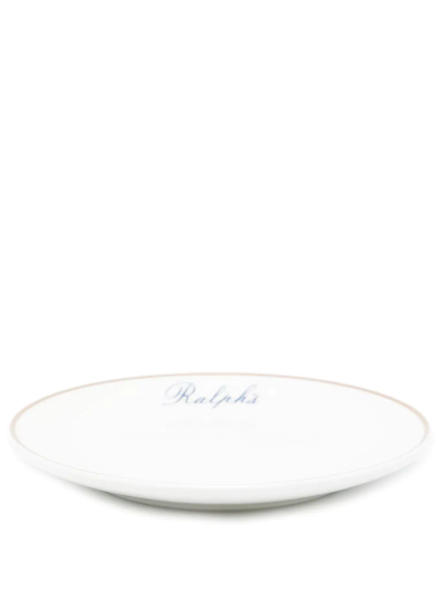 Shop Ralph Lauren Ralph's Canape Plate Set In White