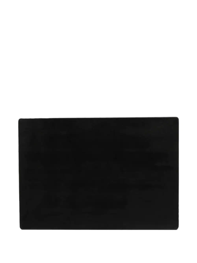 Shop Ralph Lauren Wyatt Small Leather Tray In Black