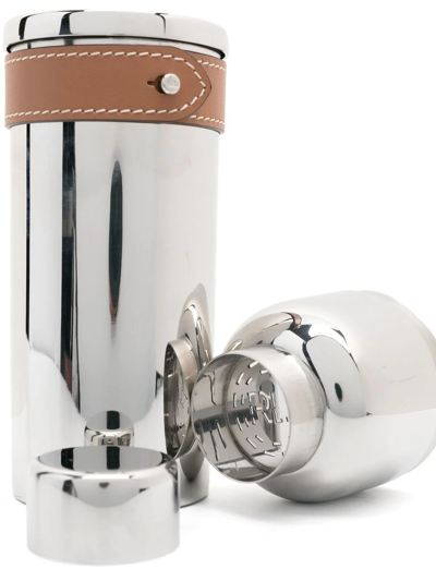 Polo Ralph Lauren Wyatt Cocktail Shaker In Silver