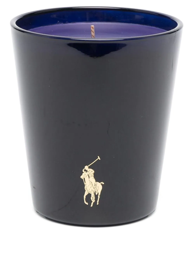 Shop Ralph Lauren Joshua Tree Ceramic Candle In Blue