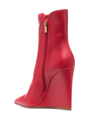 Le Silla Kira 120mm Ankle Boot In Red