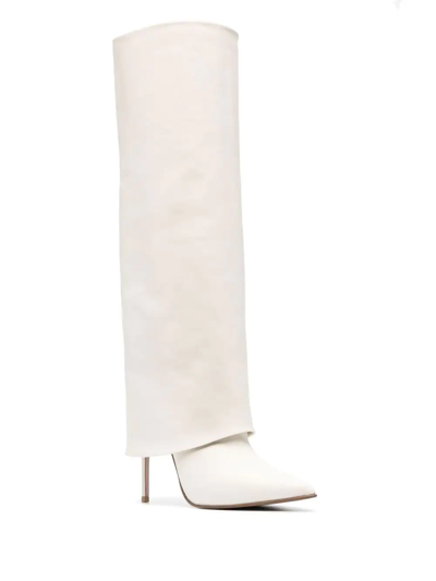 Shop Le Silla Andy 120mm Boot In Neutrals