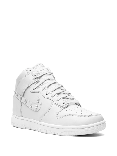 Nike Dunk High Se Sneakers In White