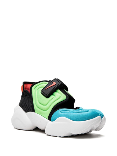 Shop Nike Aqua Rift Touch-strap Sneakers In Black