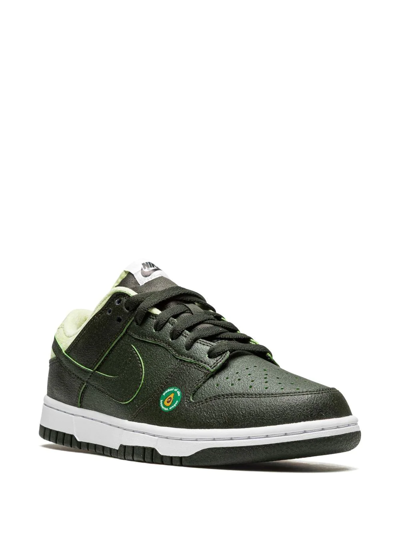 Shop Nike Dunk Low "avocado" Sneakers In Green