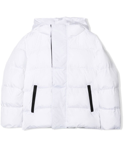 Shop Dsquared2 Hooded Jacket In White