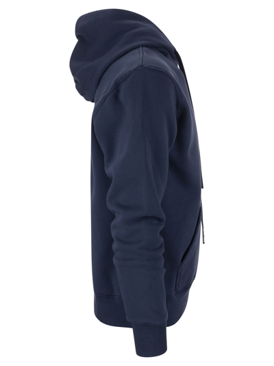 Shop Autry Hoodie With Logo In Blue