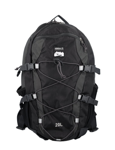 Shop Adidas Originals Advanture Large Backpack In Black