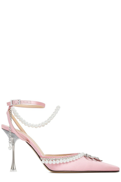 Shop Mach & Mach Sophie Ankle In Pink