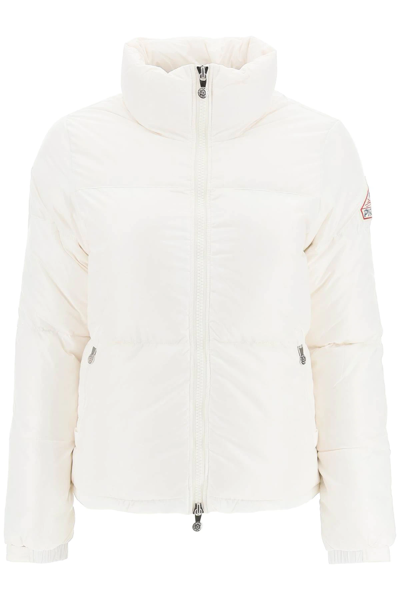 Shop Pyrenex 'goldin 2' Short Down Jacket In White